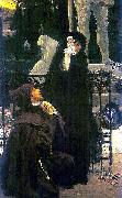 Ilya Repin, The Stone Guest. Don Juan and Dona Ana.